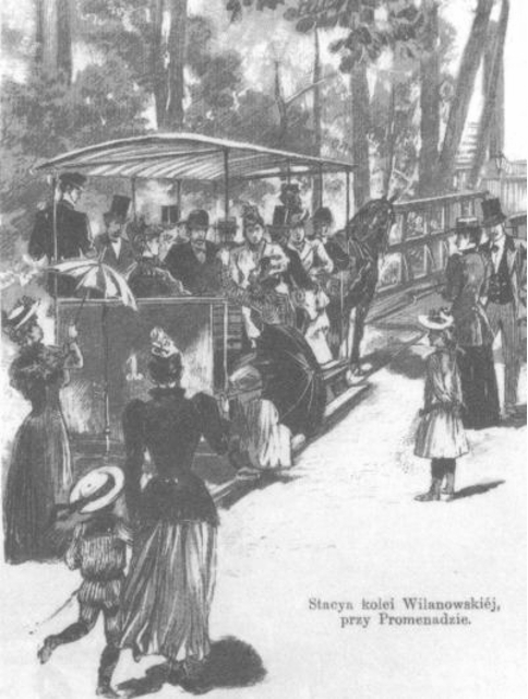 Stacja Promenada, 1892 Stacja Promenada, 1892