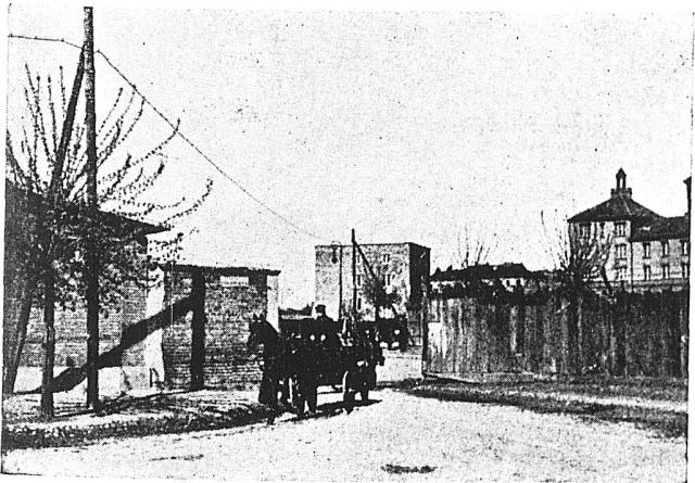 Widok od Podchorążych w kierunku Czerniakowskiej, 1935