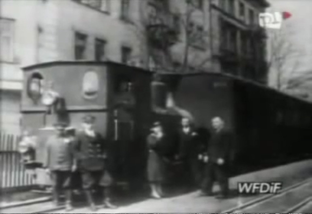 Ciuchcia na Chocimskiej ok. 1937