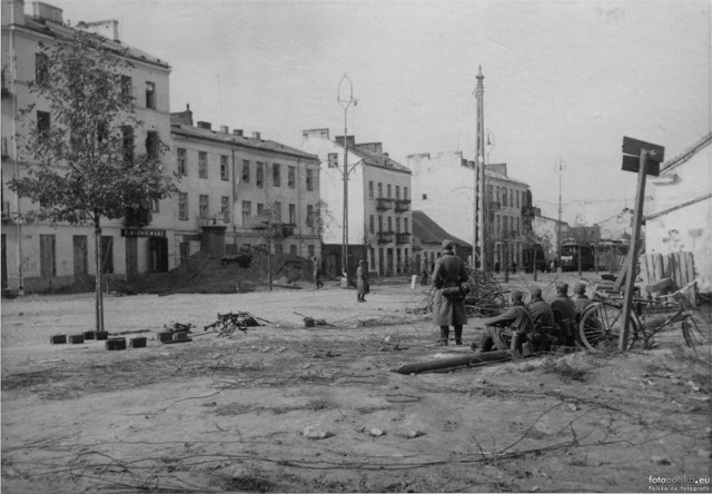 Czerniakowska róg Chełmskiej, 1939