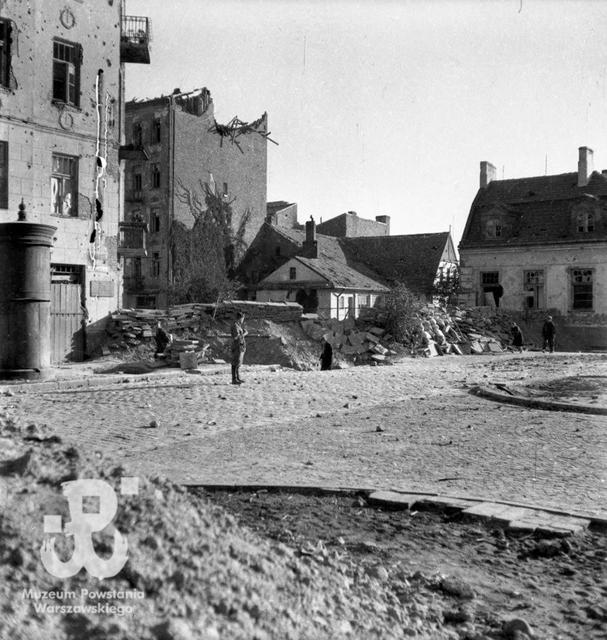 Racławicka, róg Puławskiej, 1944
