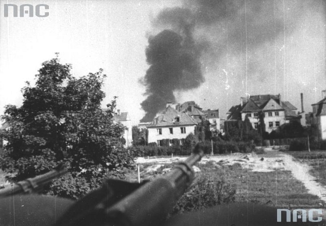 Park Dreszera, 1944