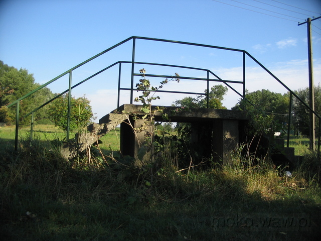Mostek techniczny na Forcie Augustówka, 2005