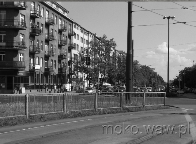 Al. Niepodległości, 2016 Al. Niepodległości, 2016