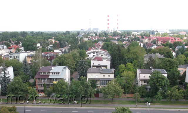 Widok na EC Siekierki, 2016