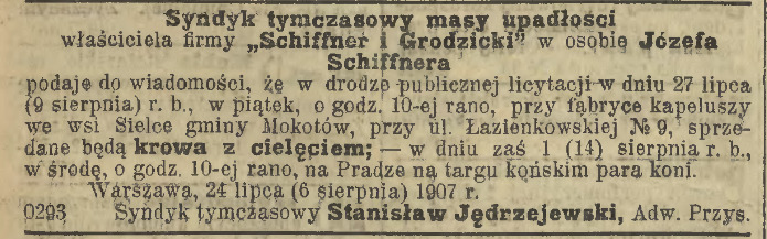 Krowa z kapelusza Krowa z kapelusza, 1907