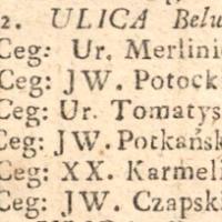 Belwederska 1784