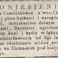 Browar w Czerniakowie Browar w Czerniakowie, 1809