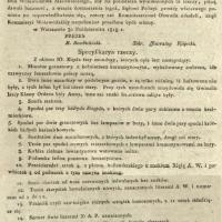 Okradziony za rogatkami, 1819