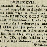 Pochwała Fabrycy Octu