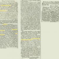 Wierzbno aresztowane. 1836