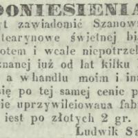 Nie potrzebują objaśnienia, 1841