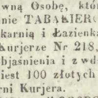 Złota tabakierka, 1841