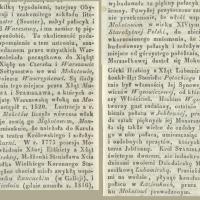 Szuster nabywa pałacyk, 1845