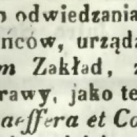 Piwo bawarskie w Czerniakowie. 1849