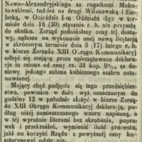 Oferty na szaber, 1851