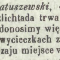 Szlichtada trwa ciągle, 1854