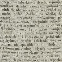 Tytoń na cholerę, 1854