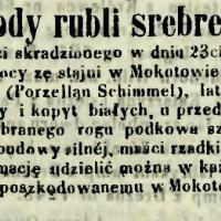 Kto wyśledzi ogiera? 1857