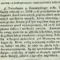 Pierwszeństwo niskopiennych, 1860