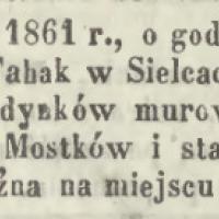 Licytacja w Fabryce Tabak Licytacja w Fabryce Tabak, 1861