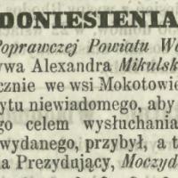 Mikulski wróć! 1863