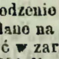 Pozwolenie na chodzenie, 1865