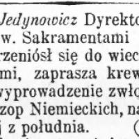 Wyprowadzenie zwłok, 1866