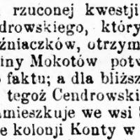 Wójt potwierdza, 1870