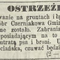 Pod utratą psa i broni