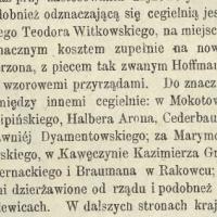 Cegielnie, 1872