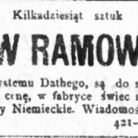 Ule ramowe, 1879