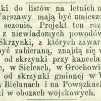 Ludzie listy piszą, 1883