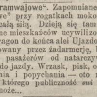 Hece tramwajowe, 1883