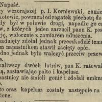 Napaść, 1885