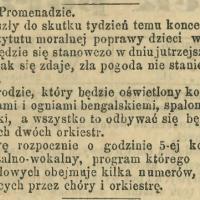 W Promenadzie, 1889