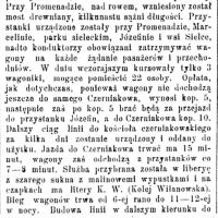 Kolej podmiejska, 1891
