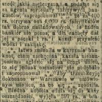Oszustwo z banknotami, 1891