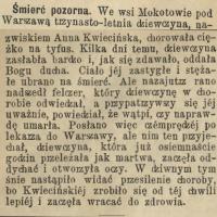 Śmierć pozorna, 1892