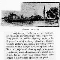 Józefin i Bogucin, 1892