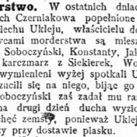 Morderstwo na łąkach, 1892