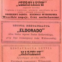 Restauracje, 1893