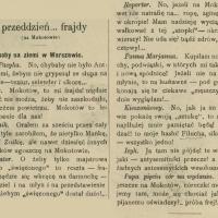 W przeddzień frajdy, 1893