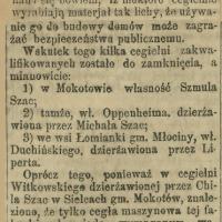 Rewizja cegielni, 1893