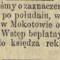 Jasełka - wstęp bezpłatny Jasełka - wstęp bezpłatny, 1895