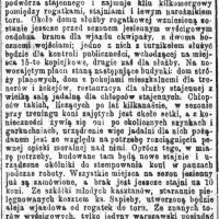 Z Pola Mokotowskiego. Zmiany, inwestycje. 1895.