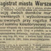 Dewniane i murowane, 1895