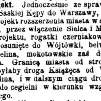Projekt granic, 1896