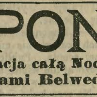 Japonja całą noc, 1897