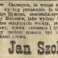 Weksel niema znaczenia Weksel niema znaczenia